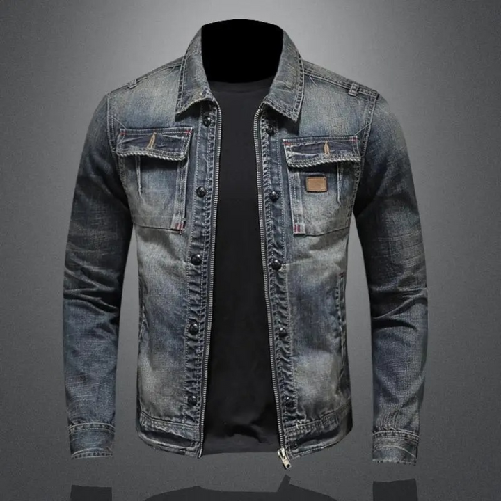 LEON | Veste en denim mi-saison